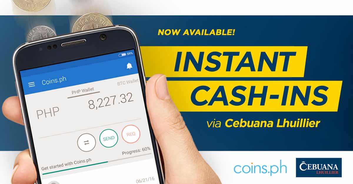 Instant Cash Ins To Coins Ph Via Cebuana Lhuillier Now Available - instant cash ins via cebuana lhuillier now available