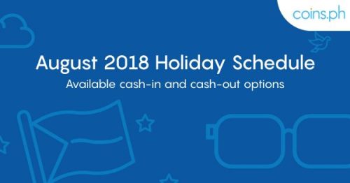 Holiday Schedule: Araw ng Kalayaan and Eid al-Fitr 2018 | Coins.ph